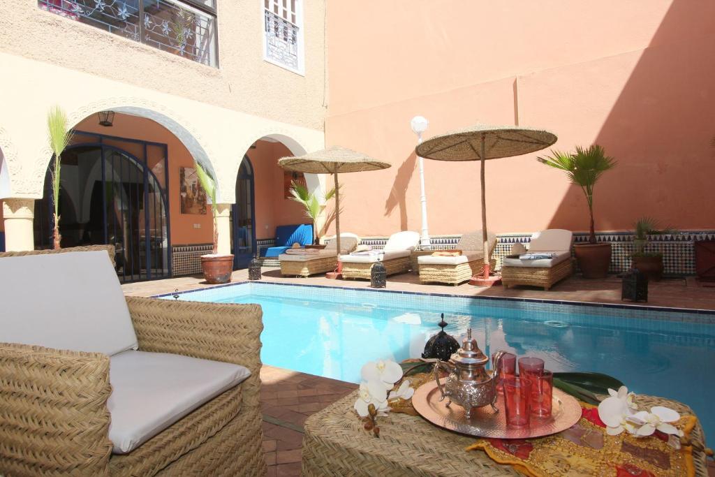 La Villa Bleue Marrakesh Phòng bức ảnh